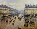 Avenue de l'Opera rain effect 1898
