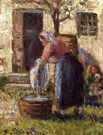 The laundry woman 1898