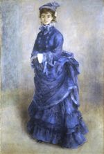 The blue lady 1874